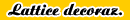 LATTICE DECORAZIONE